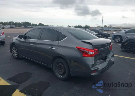 2019 Nissan Sentra S из США, поврежденный, VIN 3N1AB7AP9KY384780